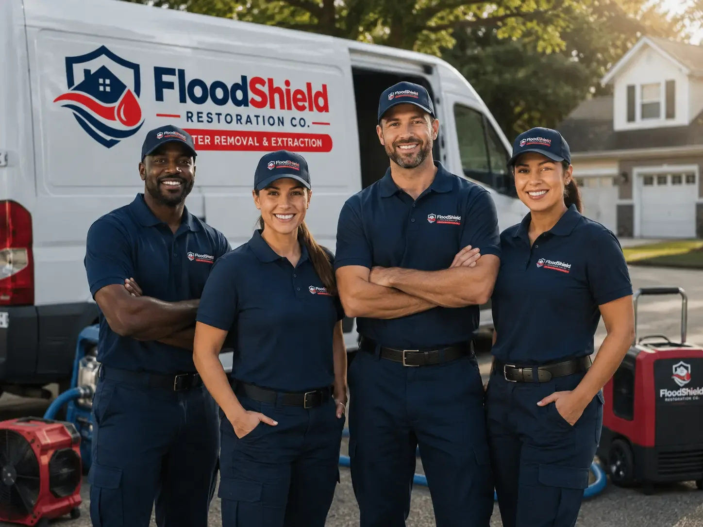 Flood Damage Restoration company in Brave, PA